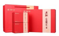 文新信陽(yáng)紅茶茶葉正宗工夫紅茶蜜香型禮盒包裝250g